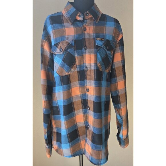 Dixxon Flannel Company Bliss N Eso Plaid Button Up Shirt Medium - Picture 1 of 4